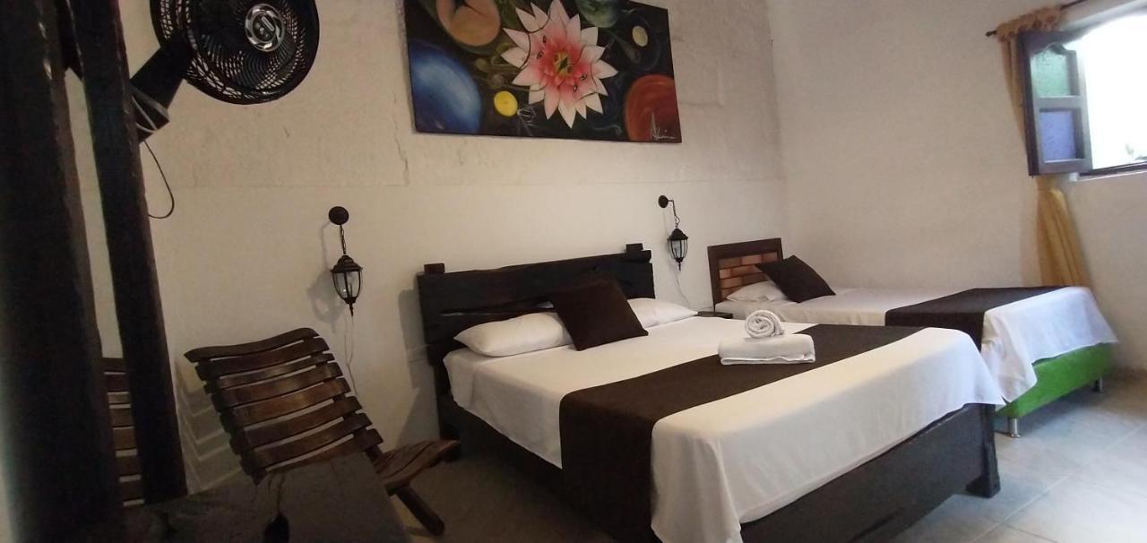 Santander Aleman Hostel San Gil Bagian luar foto