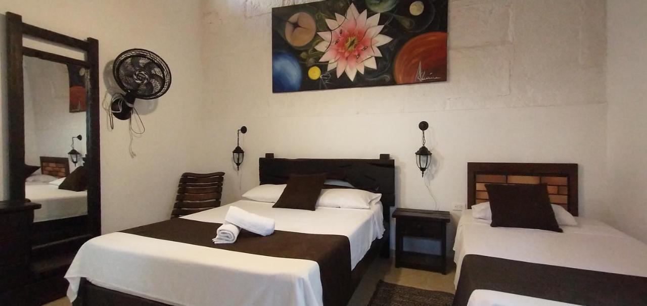 Santander Aleman Hostel San Gil Bagian luar foto