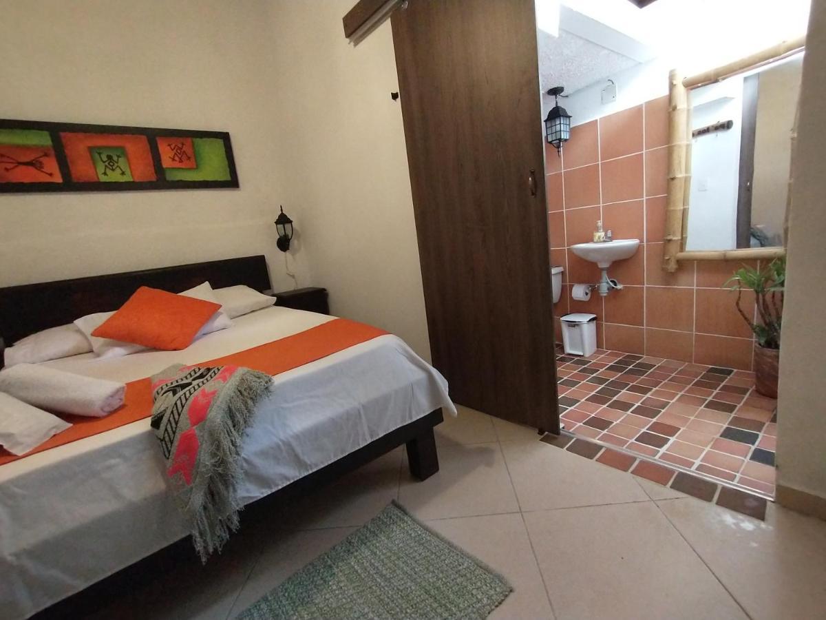 Santander Aleman Hostel San Gil Bagian luar foto