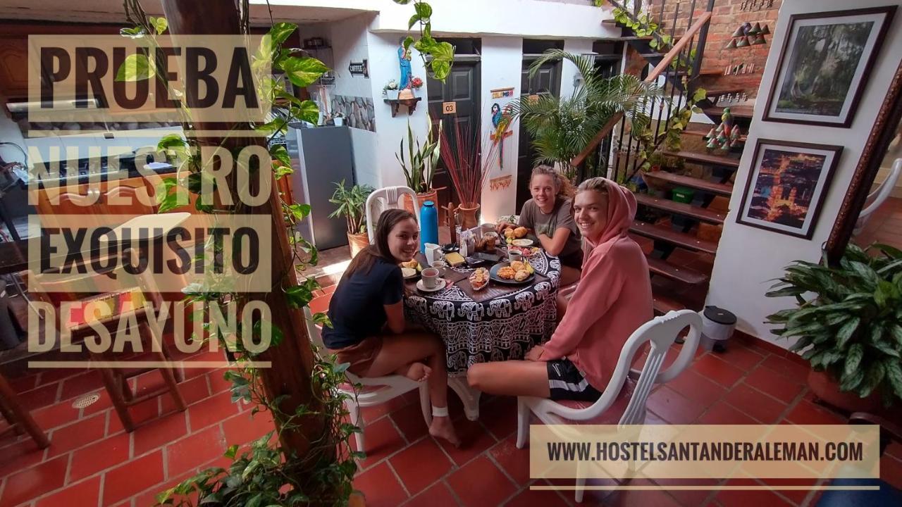Santander Aleman Hostel San Gil Bagian luar foto