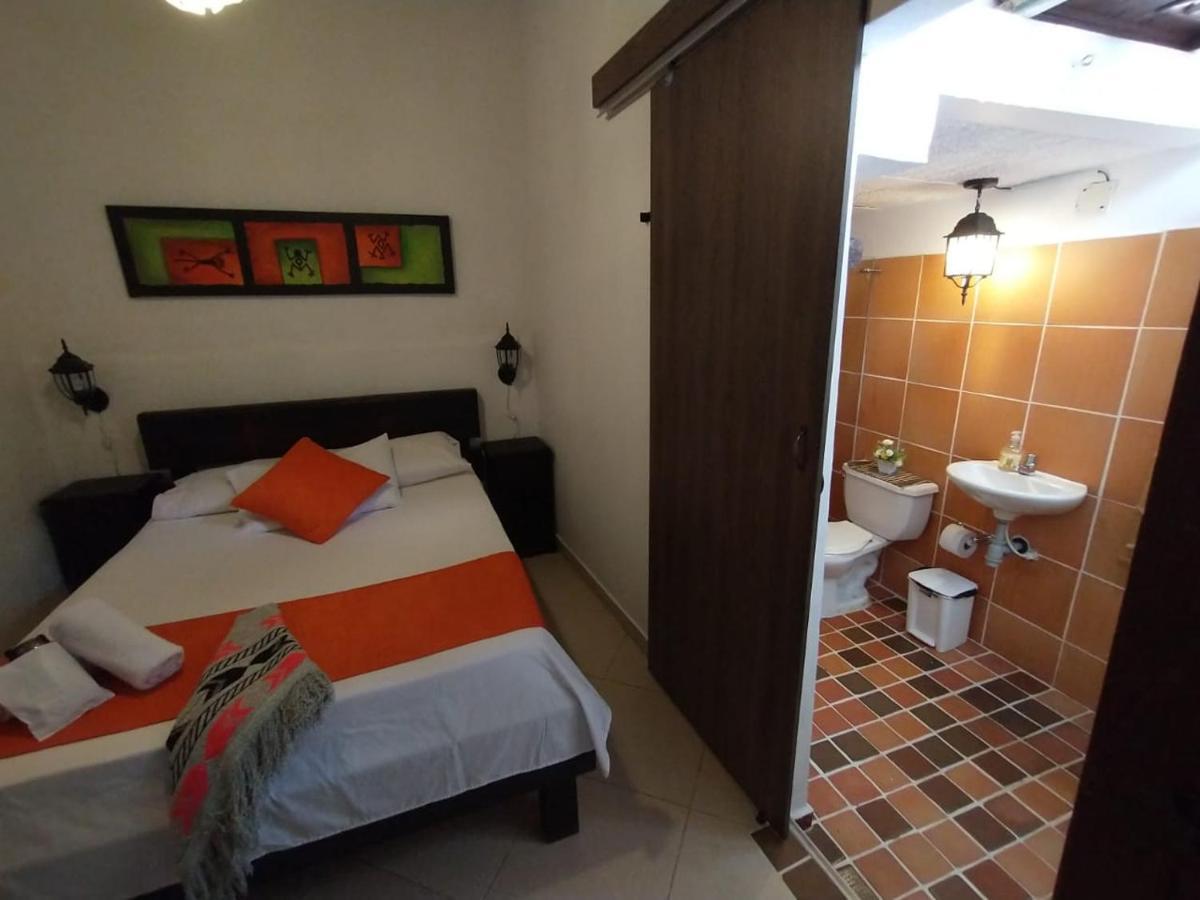 Santander Aleman Hostel San Gil Bagian luar foto
