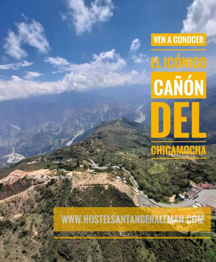 Santander Aleman Hostel San Gil Bagian luar foto