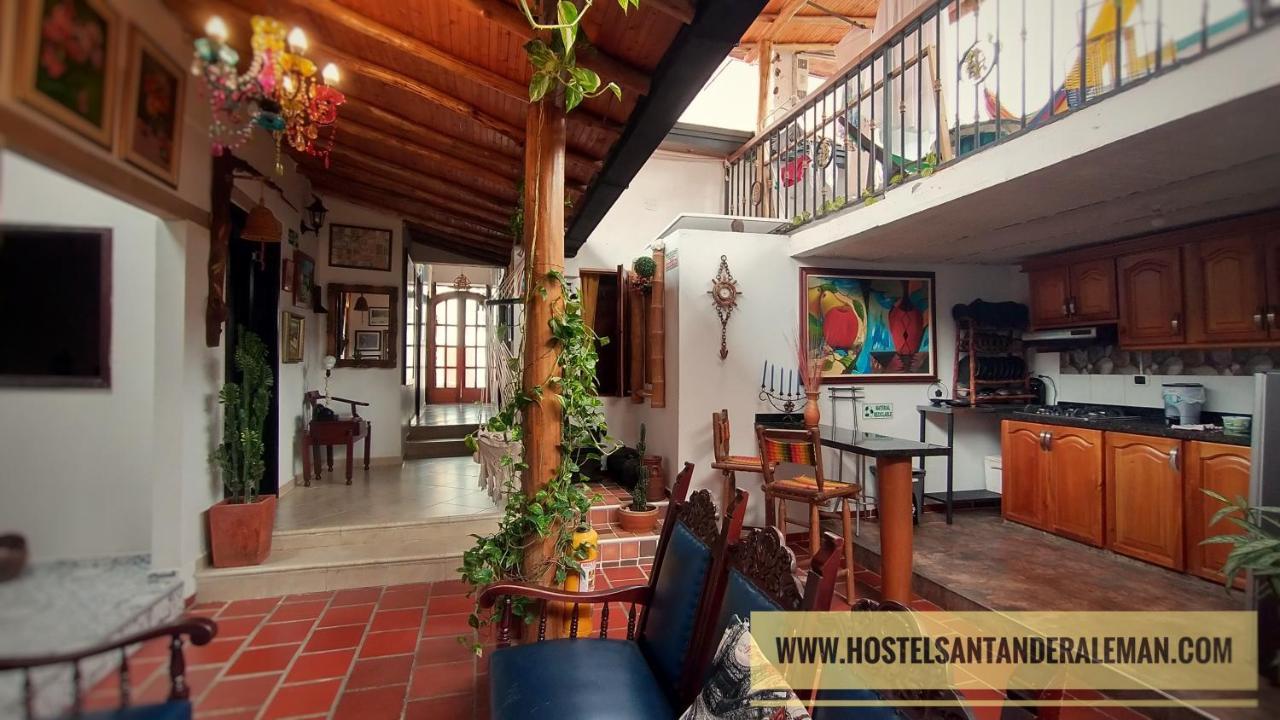 Santander Aleman Hostel San Gil Bagian luar foto