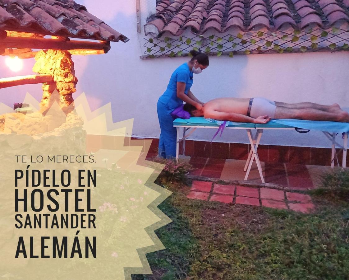 Santander Aleman Hostel San Gil Bagian luar foto
