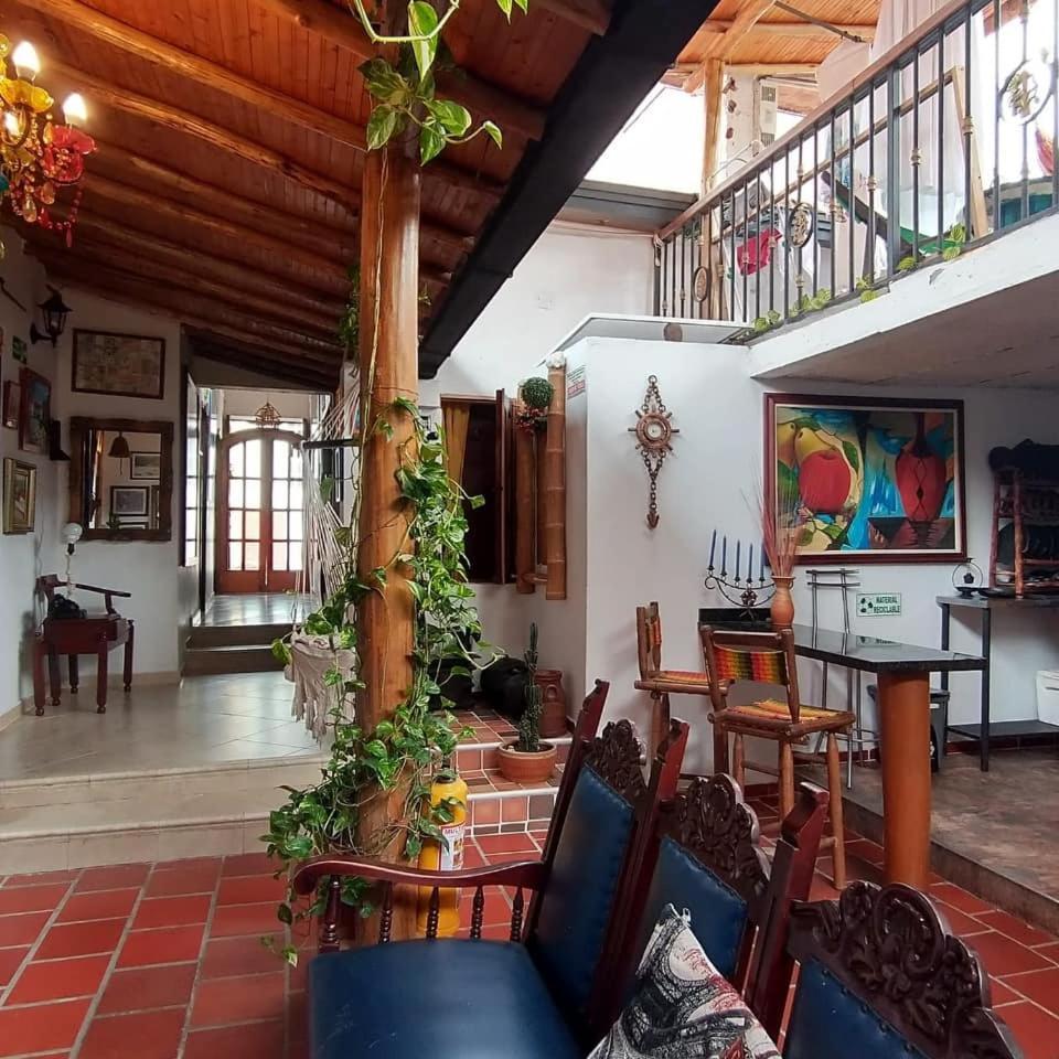 Santander Aleman Hostel San Gil Bagian luar foto
